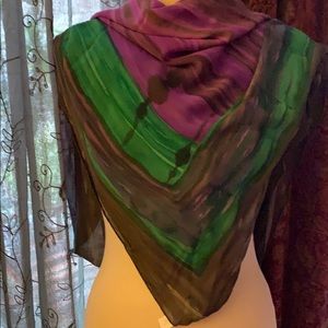 Woman’s silk scarf